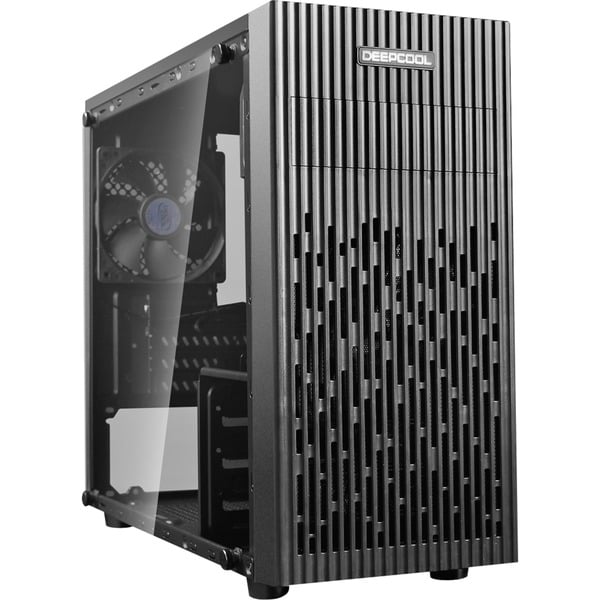 Deepcool Matrexx 30 Mini Tower Negro Cajas de torre negro Mini Tower PC Negro micro ATX Mini-ITX ABS sintéticos Acero Vidrio templado Hogar / Oficina