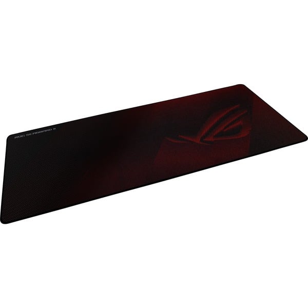 ASUS 90MP0210-BPUA00 Almohadilla de ratón para juegos negro/Rojo oscuro