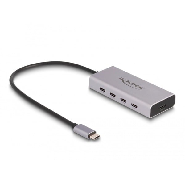 DeLOCK 64235 Hub USB gris