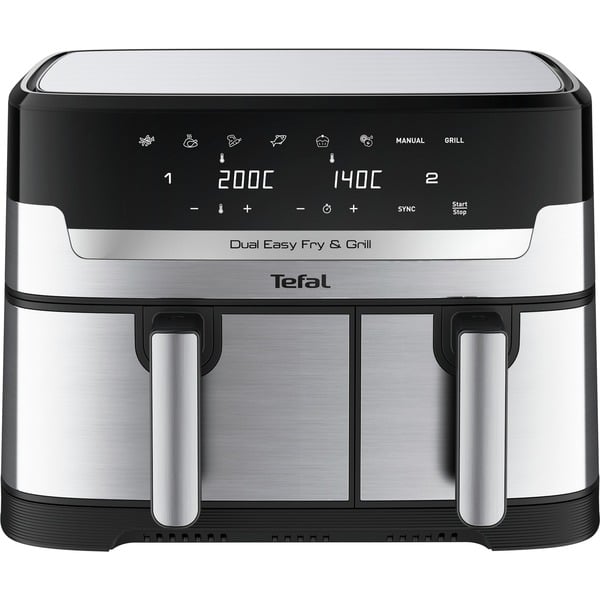 Tefal Easy Fry & Grill EY905D Freidora de aire caliente acero fino/Negro