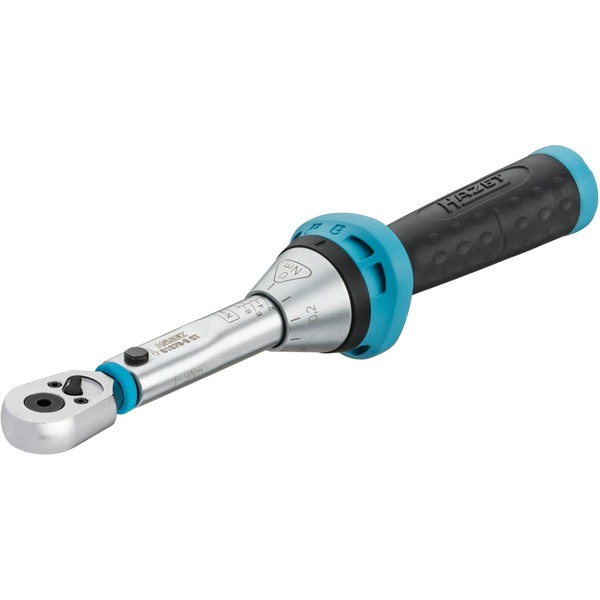 Hazet 5107B-3CT Llave de torsión azul/Negro