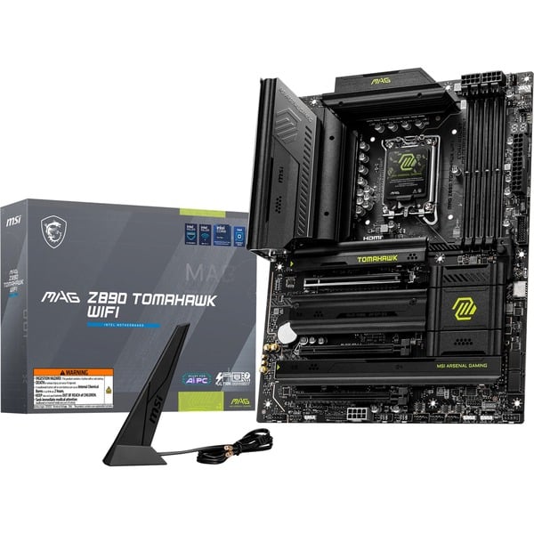 MSI 7E19-001R Placa base negro/Amarillo