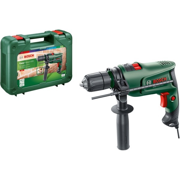 Bosch Heimwerken & Garten EasyImpact 600 0603133000 Taladradora de impacto verde/Negro