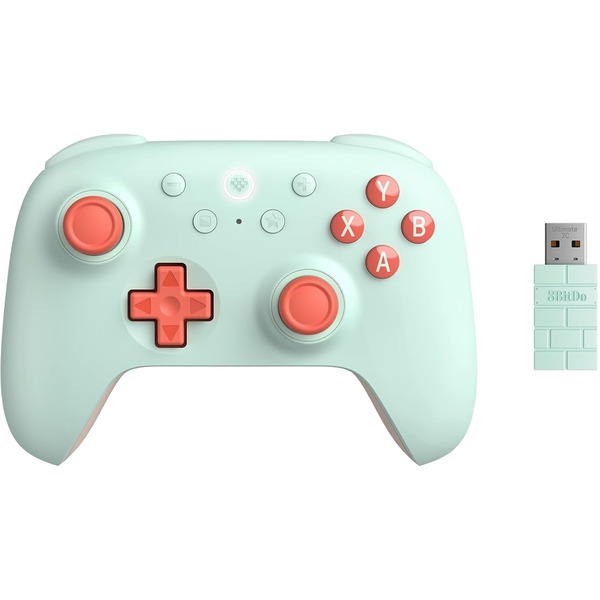 8BitDo  RET00471 Gamepad Menta/Naranja