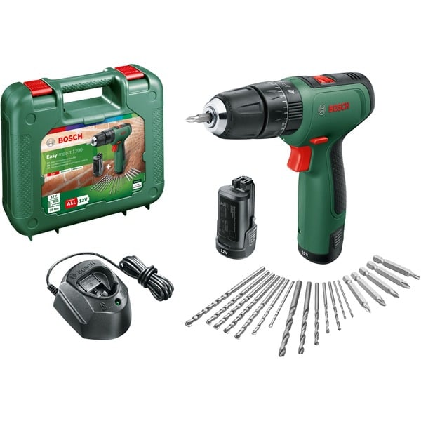 Bosch Heimwerken & Garten EasyImpact 1200 06039D3105 Martillo atornillador verde/Negro