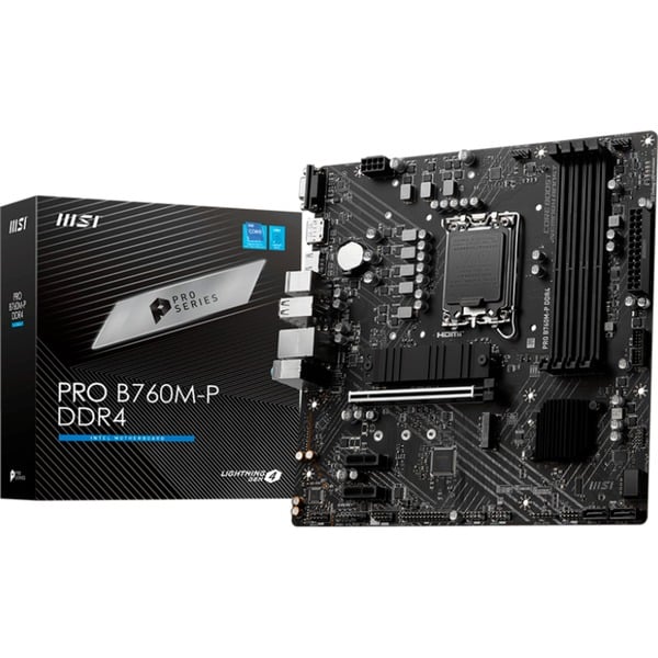 MSI 7E02-001R Placa base negro