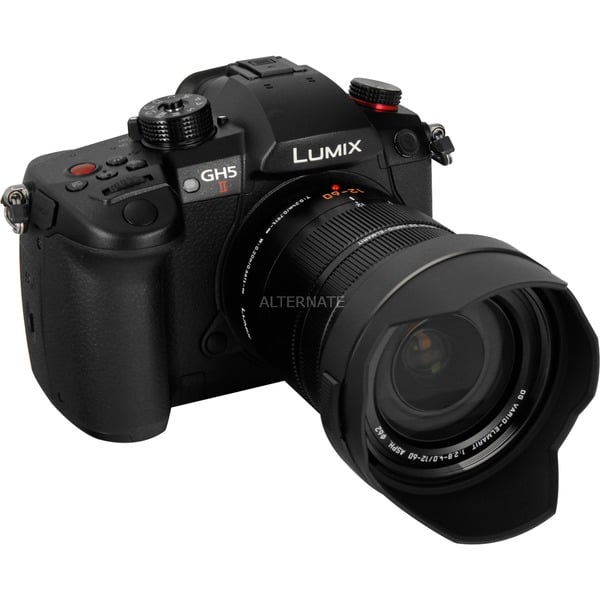 Panasonic Lumix DC-GH5M2 + H-ES12060 Cámara digital negro