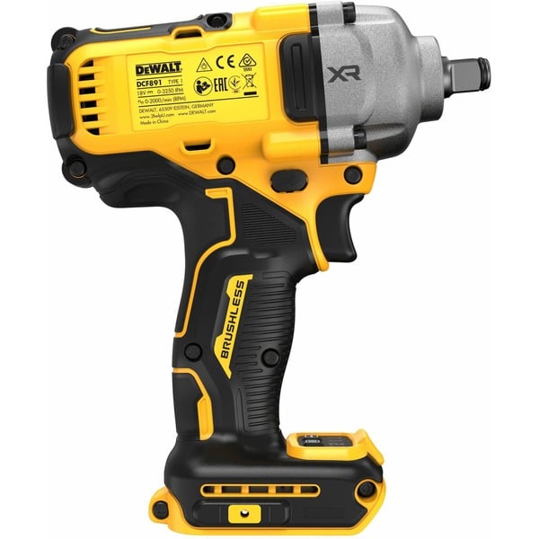 DeWalt DCF891NT-XJ Tornillo de percusión amarillo/Negro