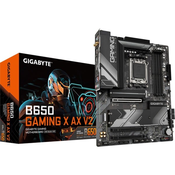 GIGABYTE B650 GAMING X AX V2 Placa base negro/Gris