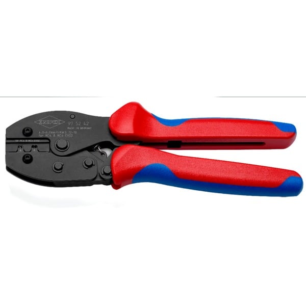 Knipex 97 52 42 Crimpadora rojo/Azul