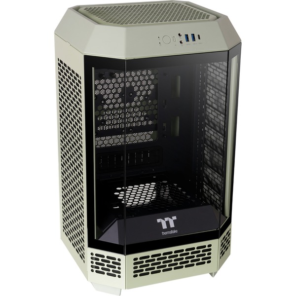 Thermaltake CA-1Z9-00SEWN-00 Cajas de torre verde claro