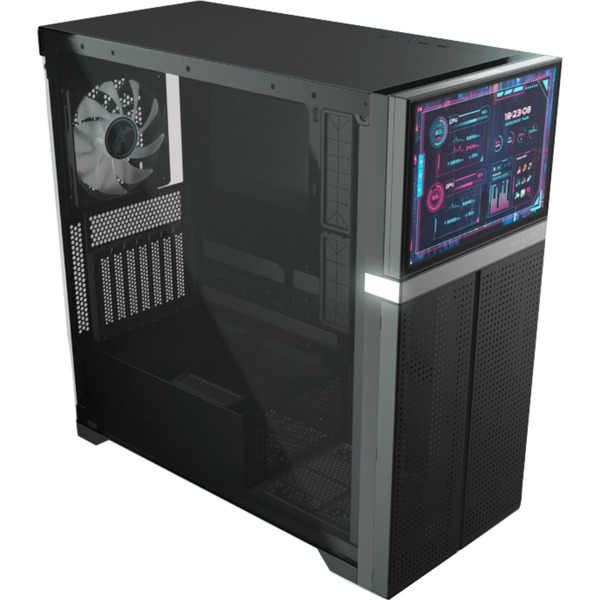 Valkyrie VK-CASE02LCD Cajas de torre negro