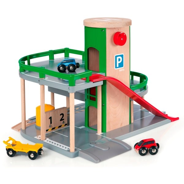 BRIO World  33204 Aparcamiento para vehículos Juego de construcción Niño/niña 3 año(s) Multicolor