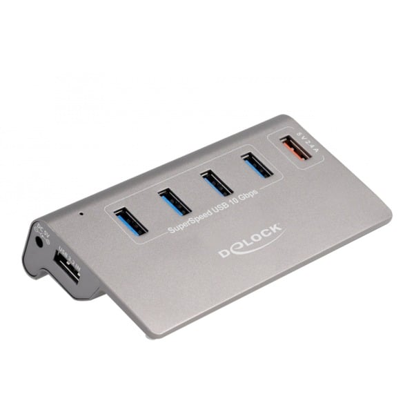 DeLOCK 64182 Hub USB gris