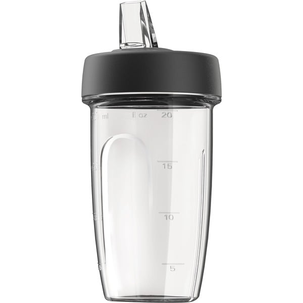 Kenwood KAH740PL Picador de alimentos Taza transparente/Negro Picador de alimentos 0,6 L Gris 95 mm 95 mm 180 mm