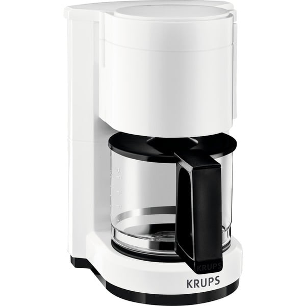 Krups AromaCafe 5 Totalmente automática Cafetera de filtro blanco Cafetera de filtro De café molido 200 W Negro Blanco