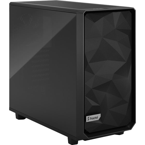 Fractal Design Meshify 2 Midi Tower Negro Cajas de torre negro Midi Tower PC Negro ATX EATX micro ATX Mini-ITX Acero Vidrio templado Juego