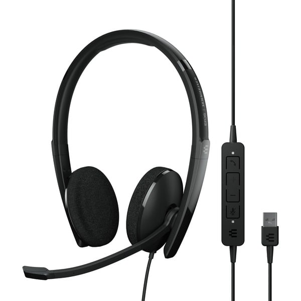 EPOS | Sennheiser ADAPT 160 USB II Auriculares con micrófono negro