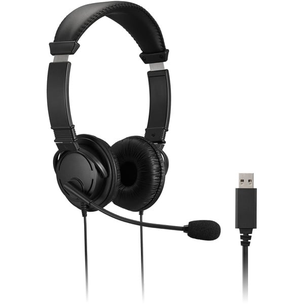 Kensington K33065WW Auriculares con micrófono negro