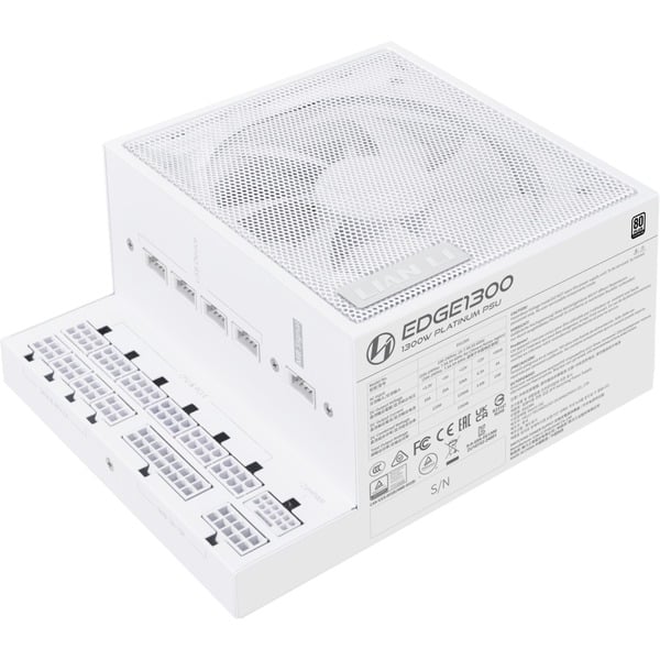 Lian Li EG1300 WHITE Fuente de alimentación de PC blanco