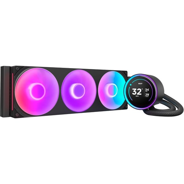 NZXT Kraken Elite 360 RGB Refrigeración por agua negro