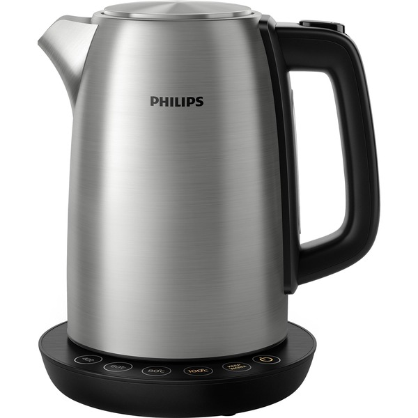 Philips HD9359/90 Hervidor de agua acero fino/Negro