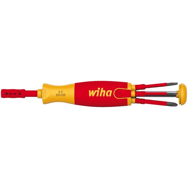 Wiha 41158 Destornillador rojo/Amarillo