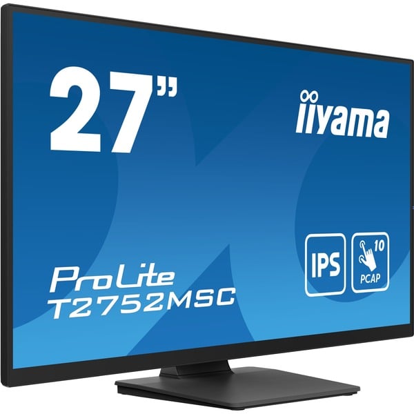 iiyama T2752MSC-B1 Monitor LED negro (mate)