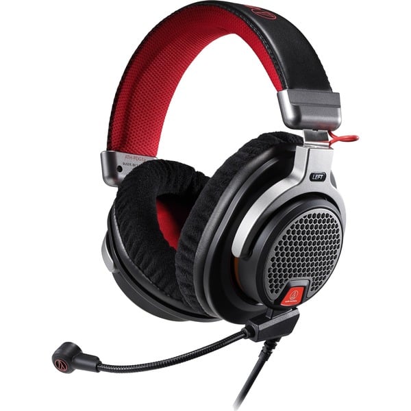 Audio Technica ATH-PDG1a Auriculares para gaming negro/Rojo