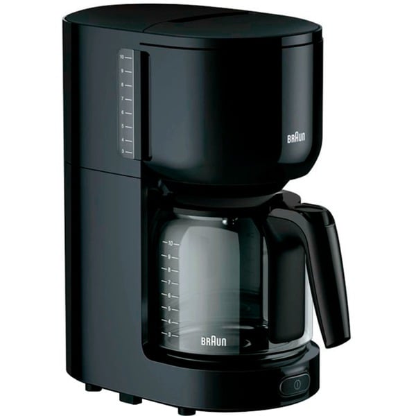 Braun KF 3120 BK Manual Cafetera de filtro negro Cafetera de filtro De café molido 1000 W Negro