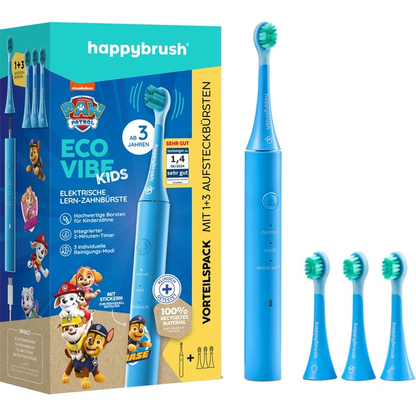 Happybrush CPBEAN Cepillo de dientes eléctrico celeste