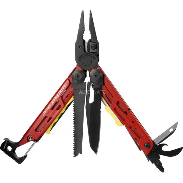 Leatherman SIGNAL Herramienta multi rojo oscuro