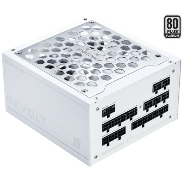 Phanteks PH-P1200PR_WT01C Fuente de alimentación de PC blanco