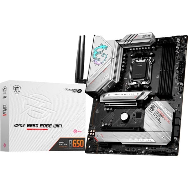 MSI 7E10-001R Placa base plateado