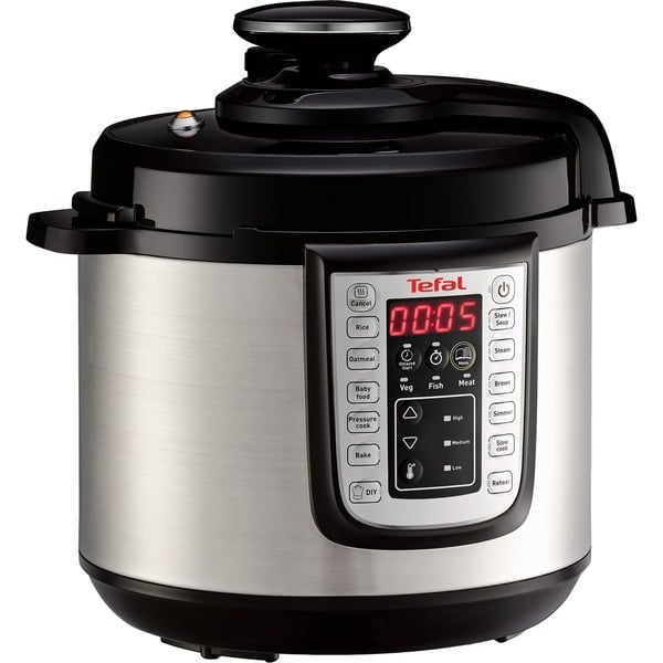 Tefal CY505E Cocina multi acero fino/Negro