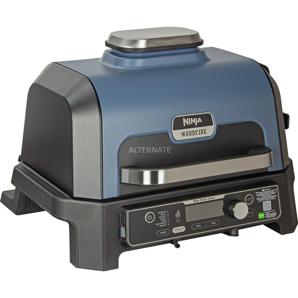 Nutri Ninja OG901EU Woodfire Pro Connect XL Parrilla azul/Negro