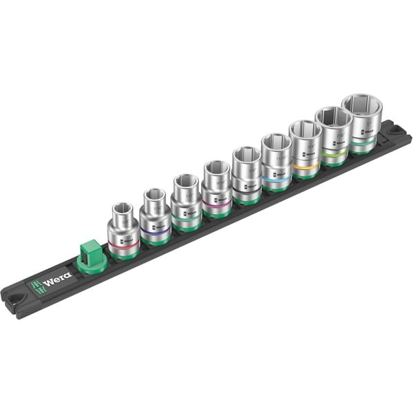 Wera 05005480001 C Imperial 1 Llave de tubo negro/Verde