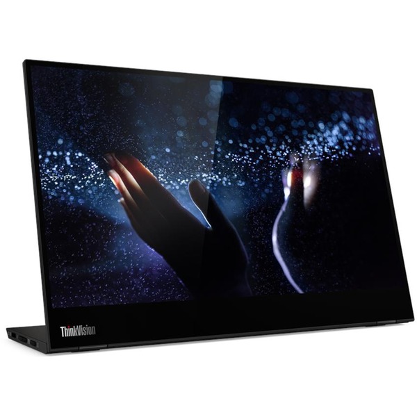 Lenovo M14t 35,6 cm (14") 1920 x 1080 Pixeles Full HD LED Pantalla táctil Negro Monitor LED negro 35,6 cm (14") 1920 x 1080 Pixeles Full HD LED 8 ms Negro