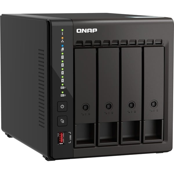 QNAP TS-453E-8G NAS negro