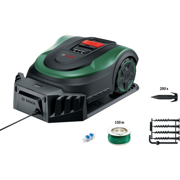 Bosch Heimwerken & Garten Indego S 500 Robot cortacésped verde/Negro