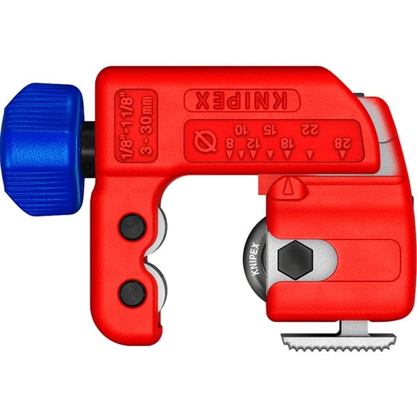 Knipex 90 31 01 Corta tubos rojo