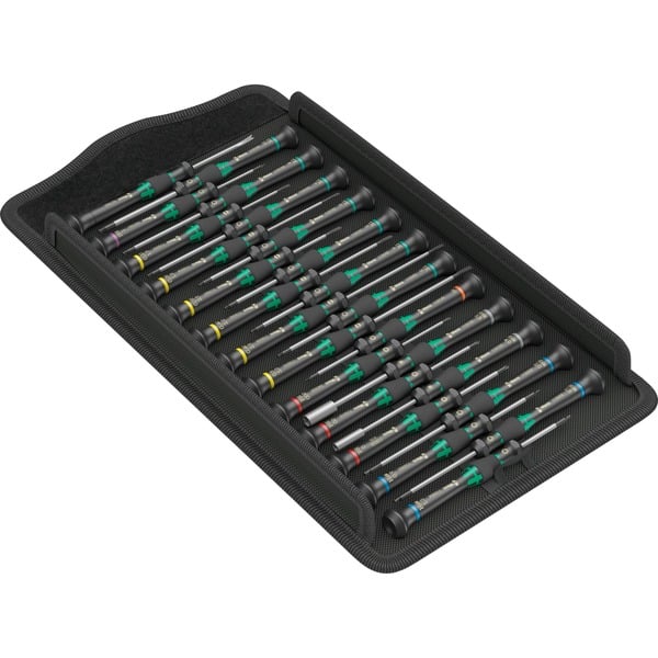 Wera 05134000001 destornillador manual Juego negro/Verde 235 mm 8 cm 110 mm 571 g Negro / Azul Negro