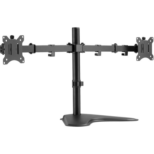 Digitus Soporte de monitor universal dual negro (mate) Independiente 8 kg 38,1 cm (15") 81,3 cm (32") 100 x 100 mm Negro