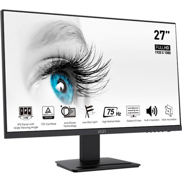 MSI PRO MP273AP Monitor LED negro