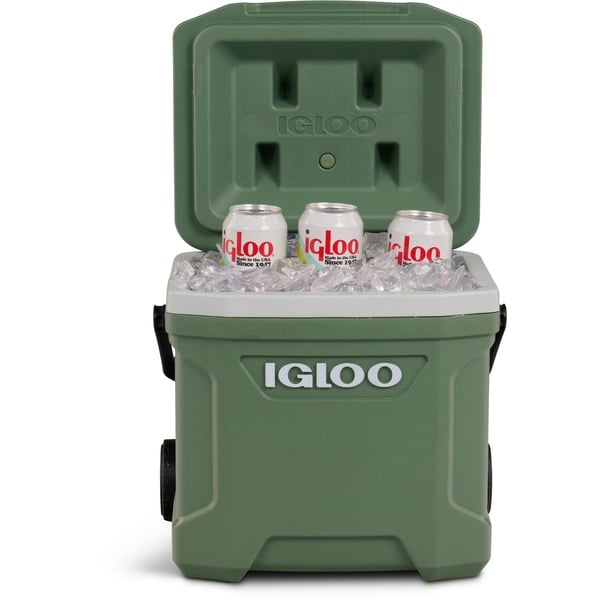 Igloo ECOCOOL Latitude 16 Roller Nevera verde/blanco