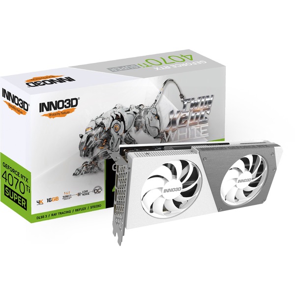 Inno3D N407TS2-166XX-186156W Tarjeta gráfica blanco