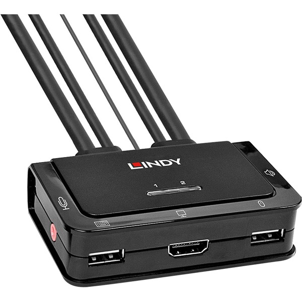 Lindy 42345 Switch KVM negro