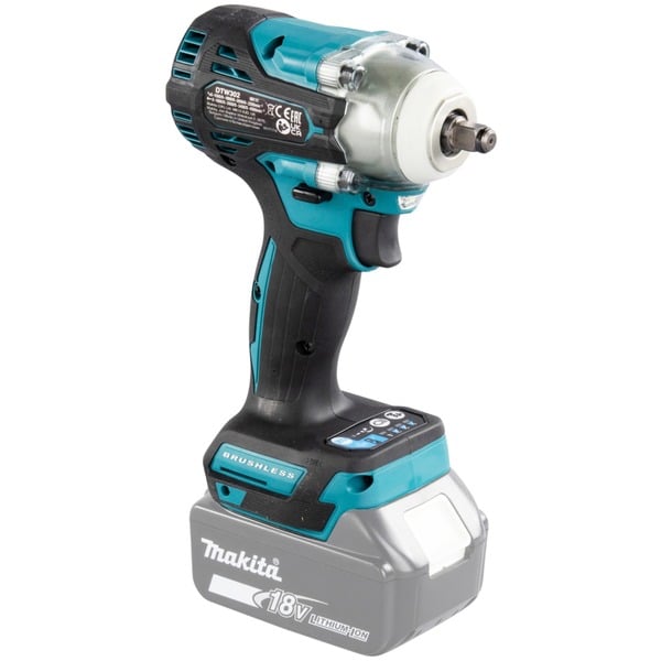 Makita DTW302Z Tornillo de percusión azul/Negro