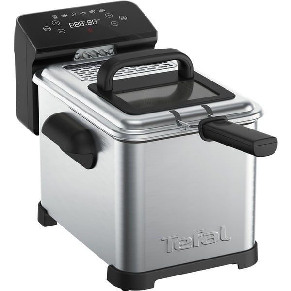 Tefal FR507D Freidora acero fino/Negro