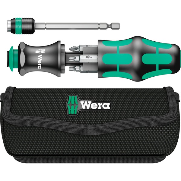 Wera 05051023001 Llave de tubo negro/Verde